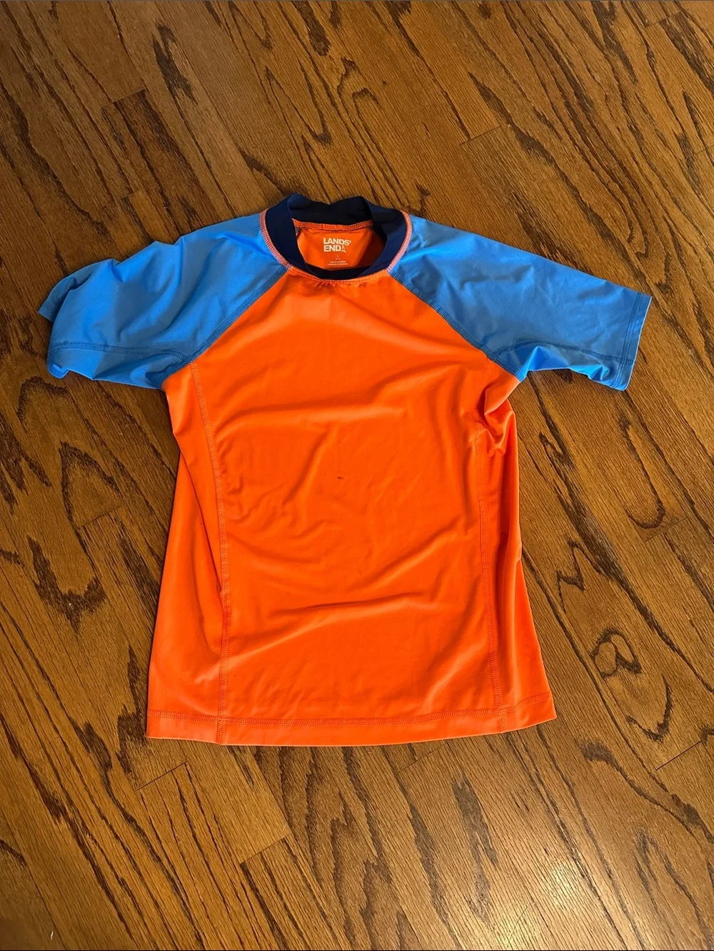 Boys neon swim rashguard bundle